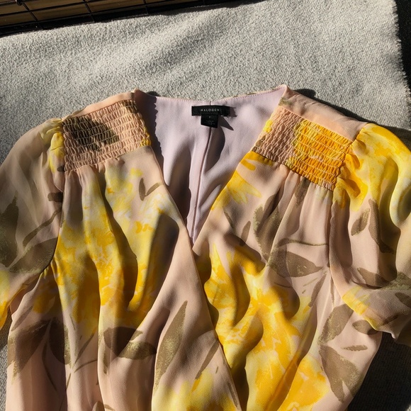 πππ HALOGEN FLORAL MIDI DRESS - Picture 3 of 7